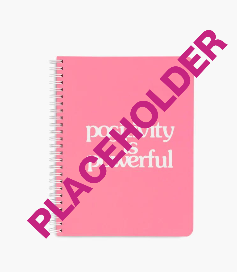 Pink Gellac Notebook