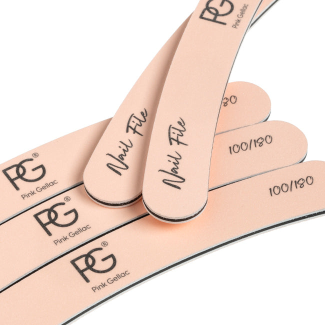 Nail File 100/180 Boomerang 5 Pcs