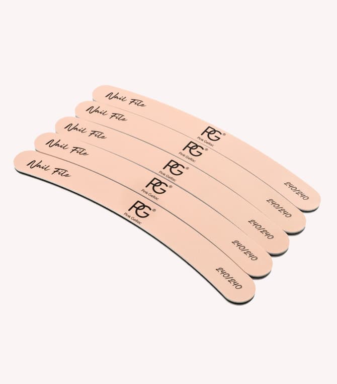 Nail File 240/240 Boomerang 5 Pcs