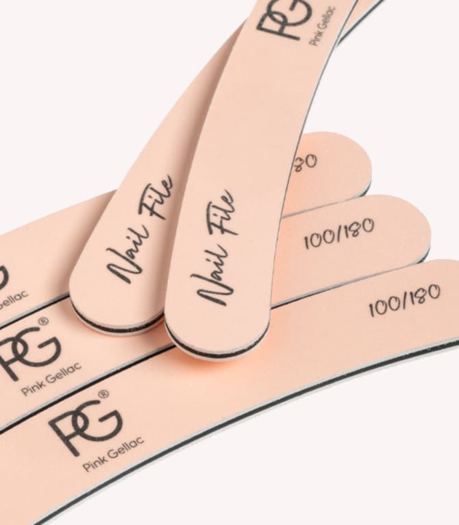 Nail File 100/180 Boomerang 5 Pcs