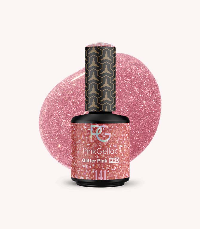 141 Glitter Pink