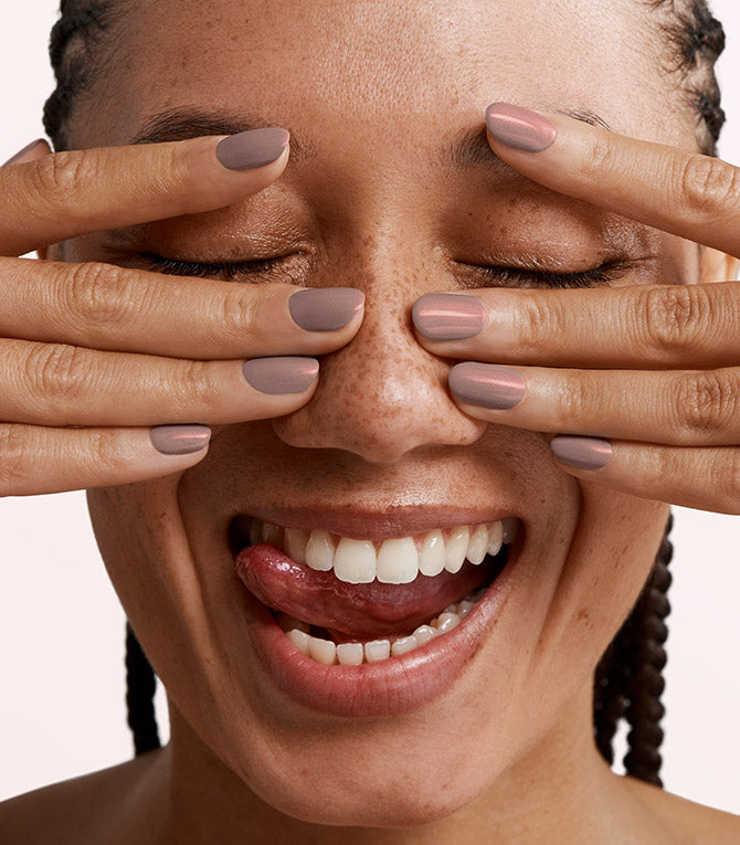 Rubber Base Cover Glowy Pink