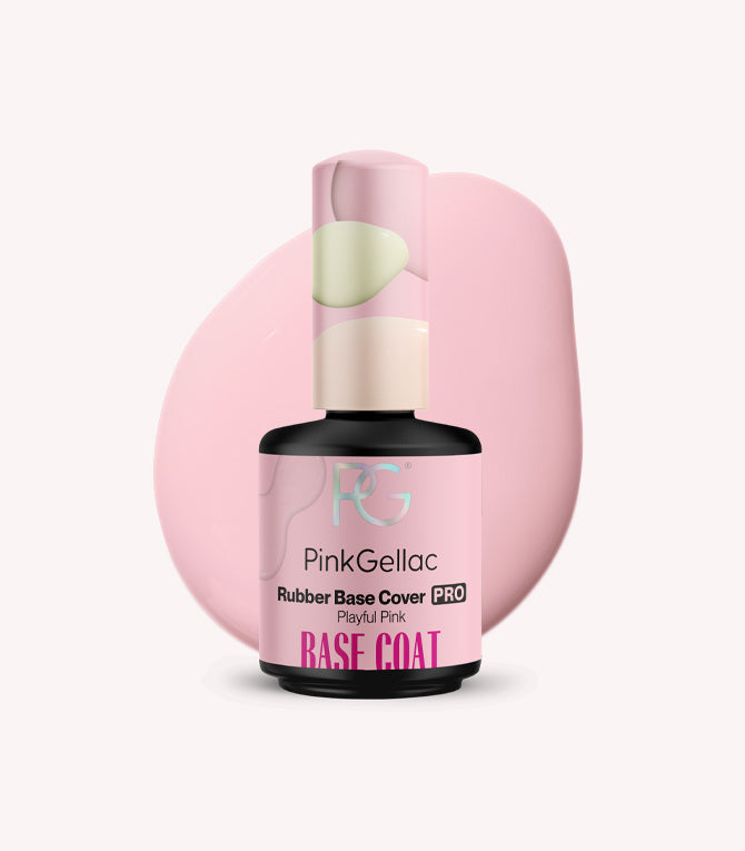 Rubber Base Cover Playful Pink