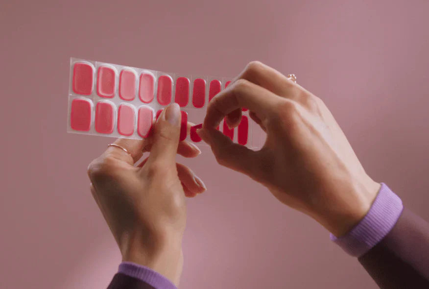 How to apply Gel Nail Stickers?