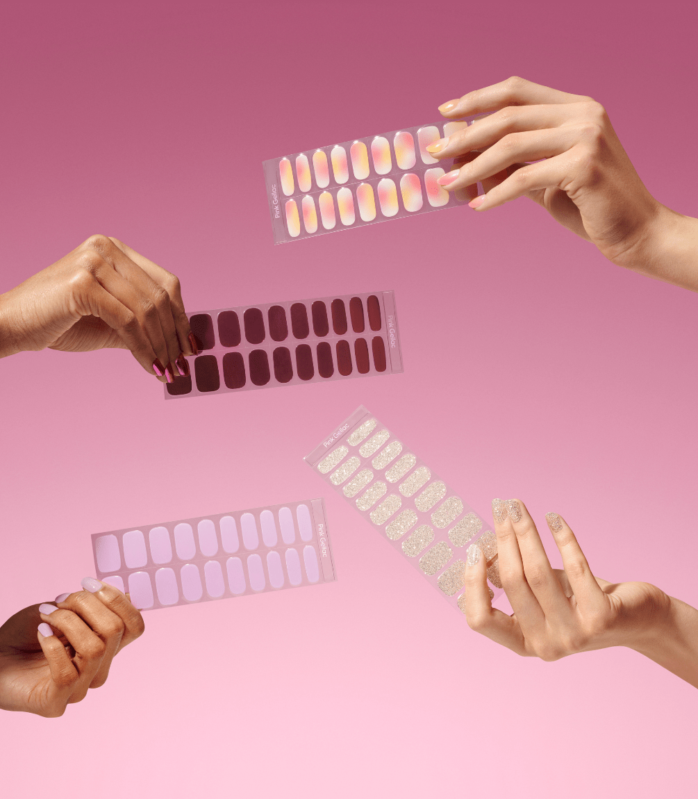 Gel Nail Stickers 0001 Whispering White