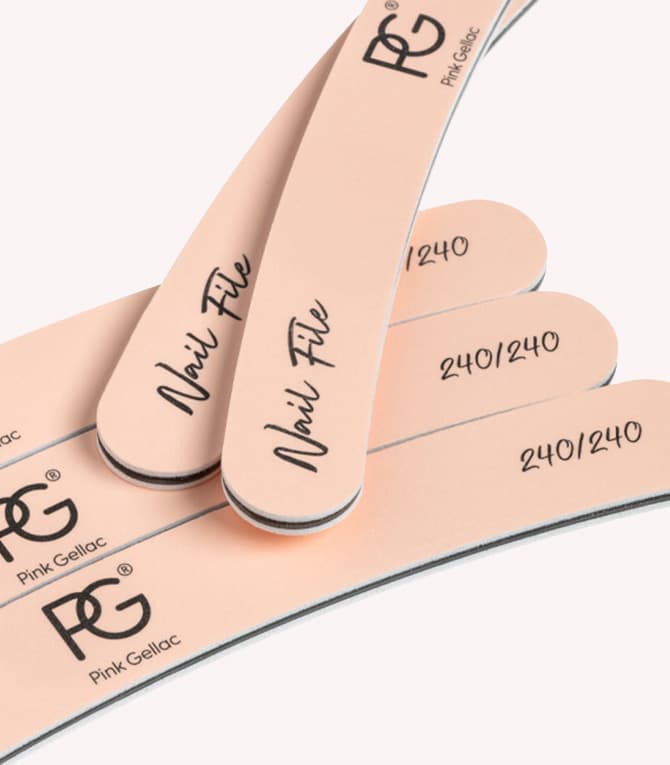 Nail File 240/240 Boomerang 5 Pcs