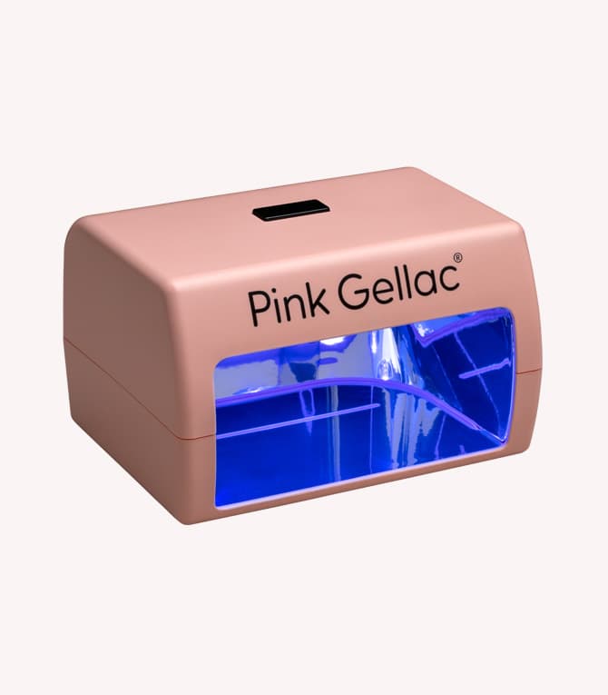 Compact LED Lamp Peach
