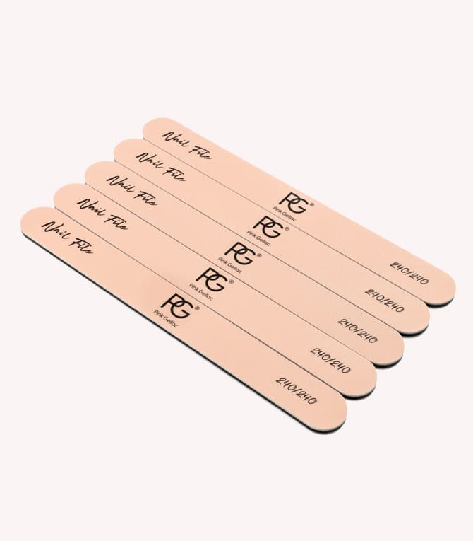 Nail File 240/240 Grit 5 Pcs