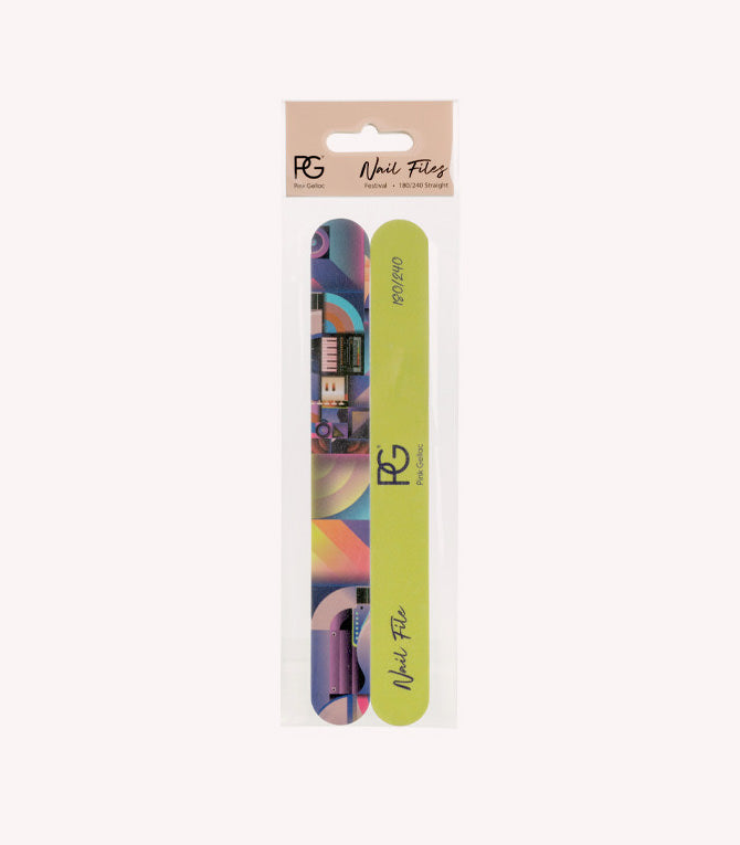 Nail File180/240 Festival 2 Pcs