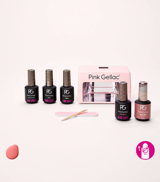 Gel nail polish set Peel Off
