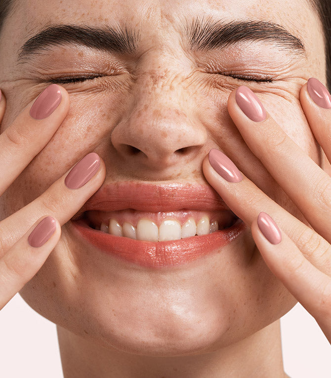 Rubber Base Cover Glazed Pink