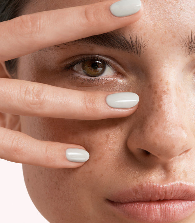 Rubber Base Cover Milky White