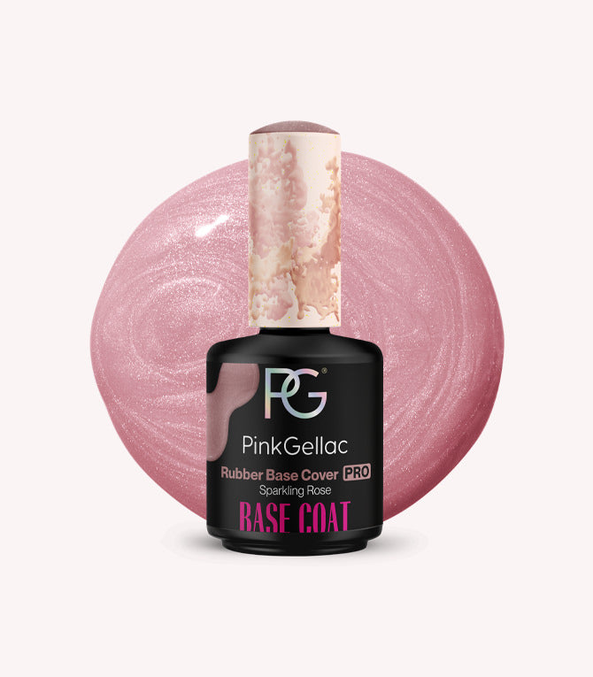 Rubber Base Cover Sparkling Rose